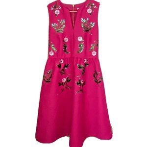 NWT Pink KATE SPADE Floral Embellished Sequin Dress